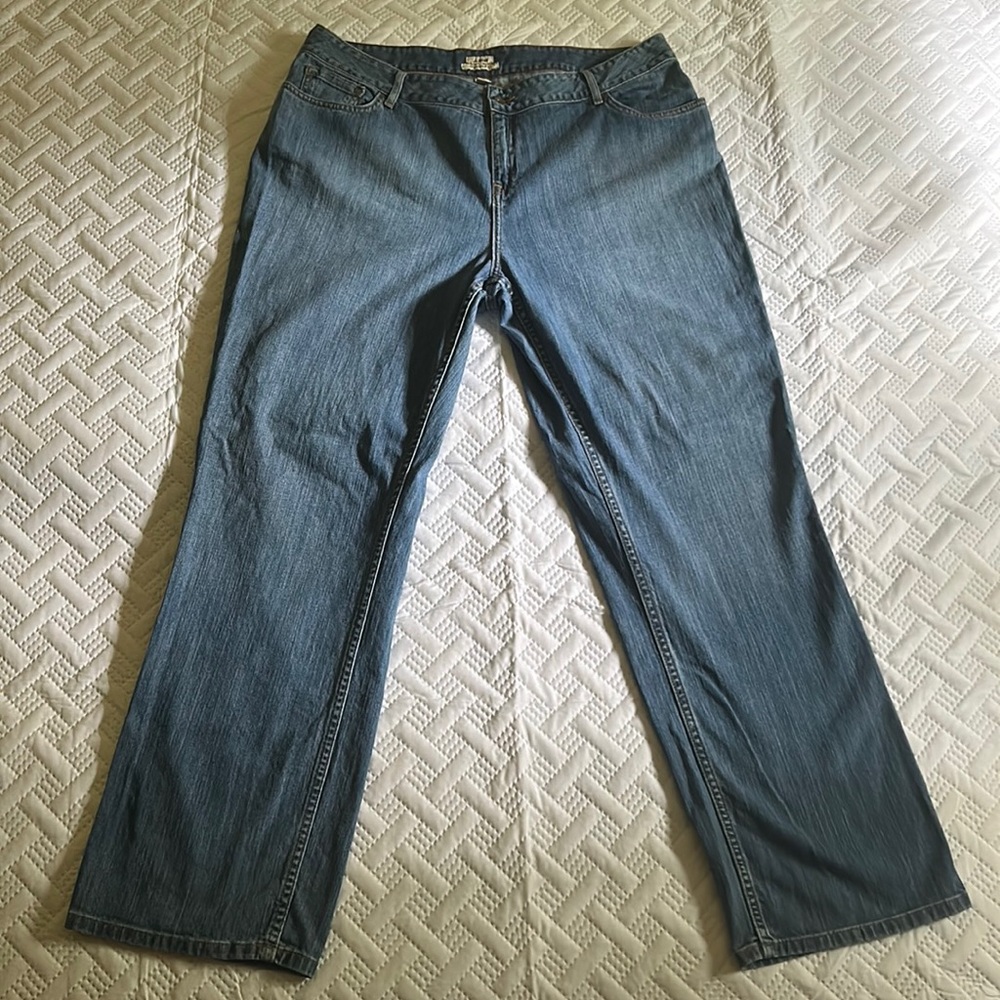 L.L. Bean Favorite Fit Curvy Jeans